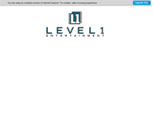 Tablet Screenshot of level1ent.com